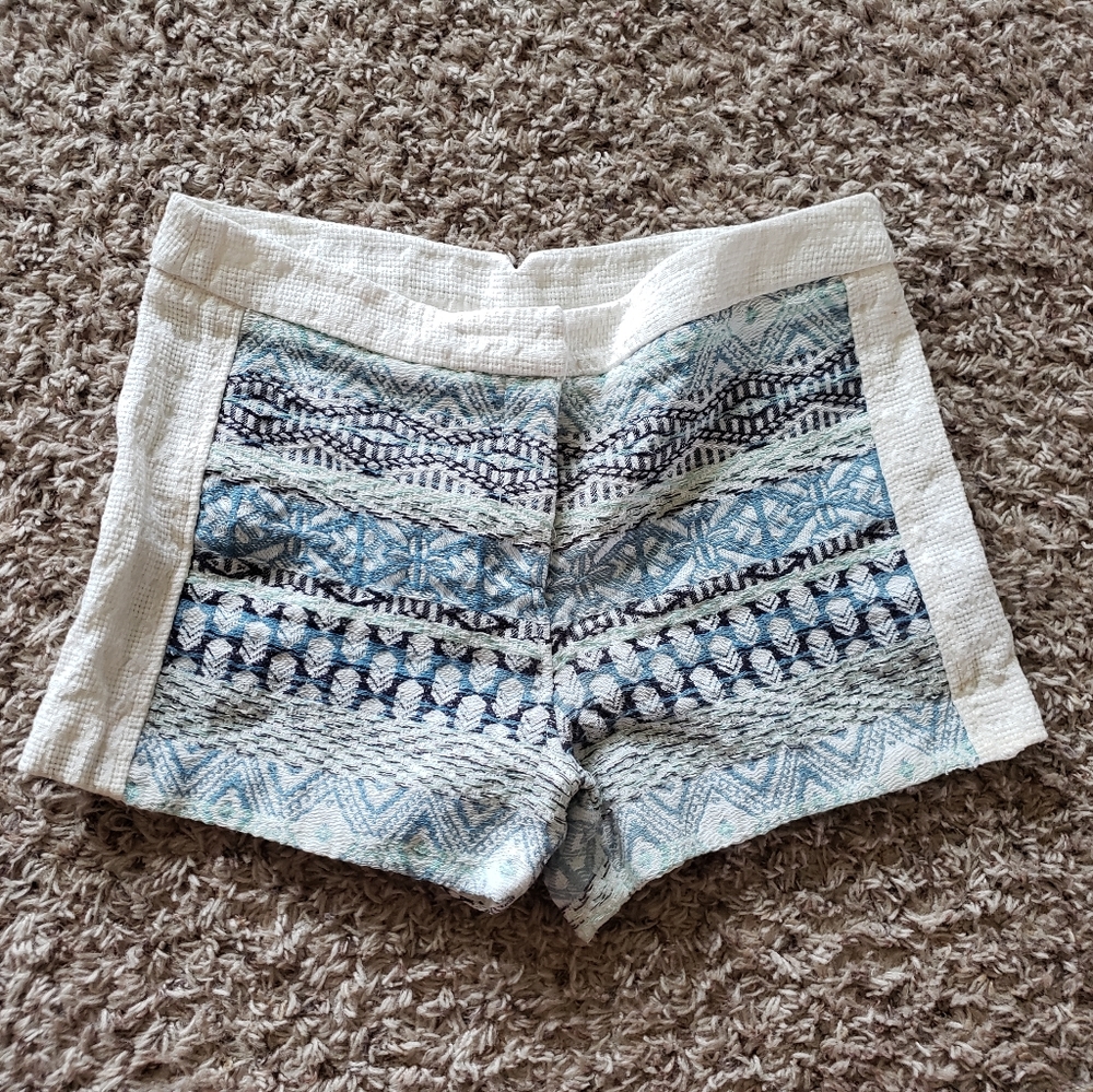 Francesca's Quinn Embroidered Shorts